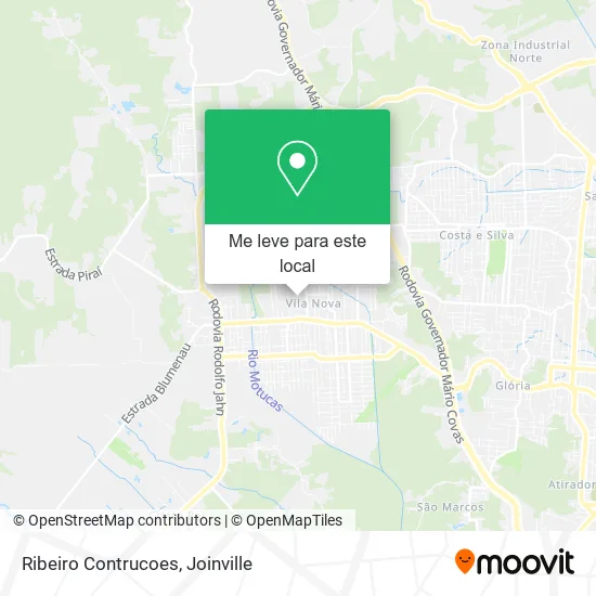 Ribeiro Contrucoes mapa