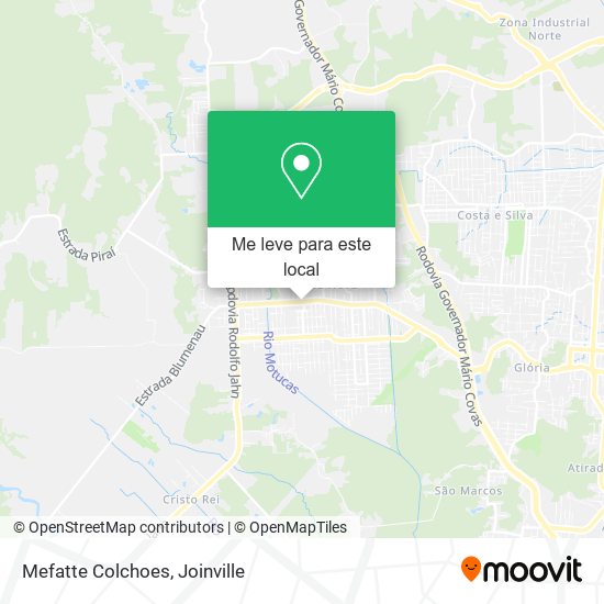 Mefatte Colchoes mapa