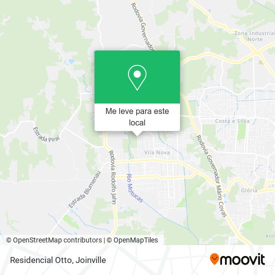 Residencial Otto mapa