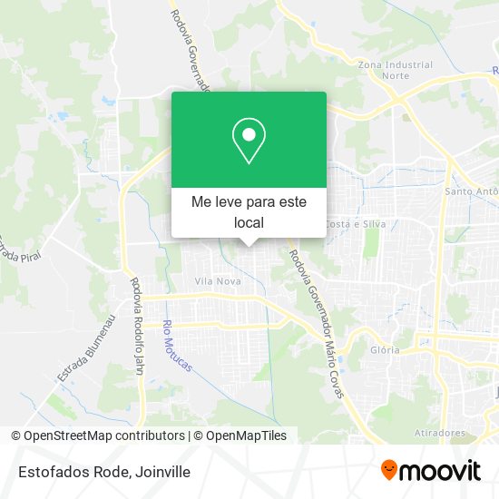 Estofados Rode mapa