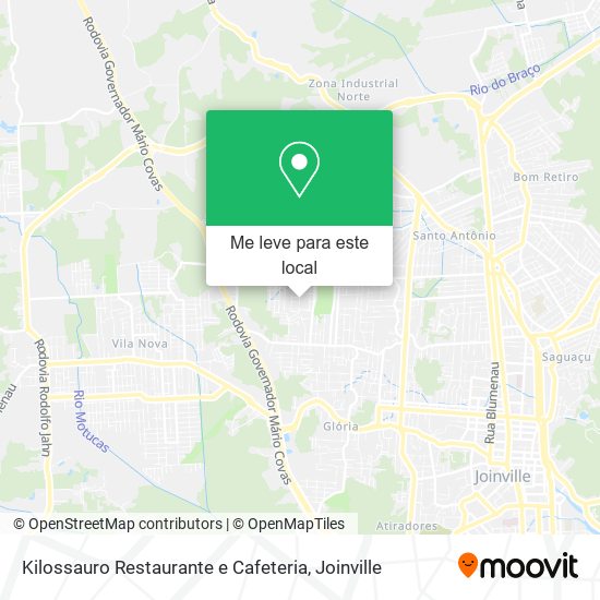 Kilossauro Restaurante e Cafeteria mapa