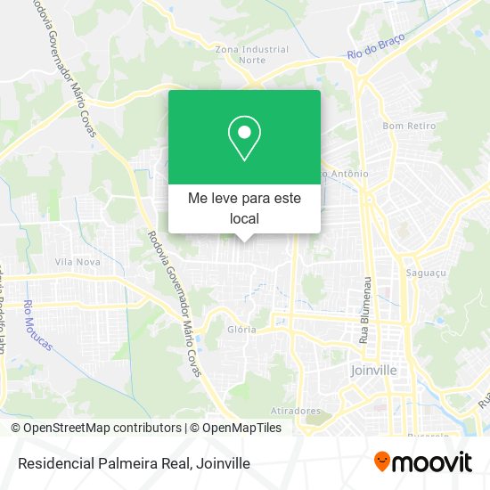 Residencial Palmeira Real mapa