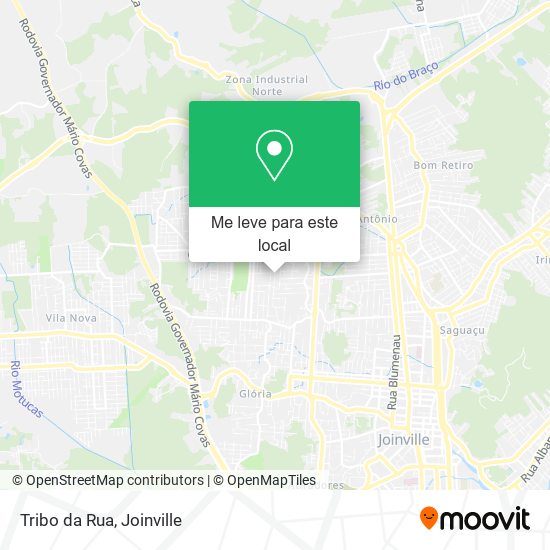 Tribo da Rua mapa