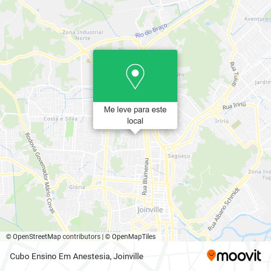 Cubo Ensino Em Anestesia mapa