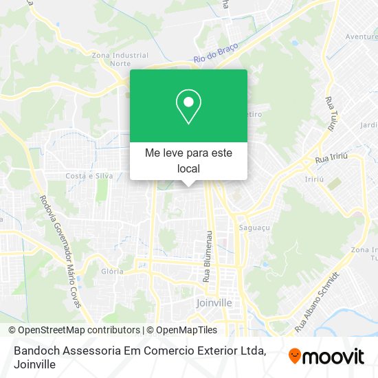 Bandoch Assessoria Em Comercio Exterior Ltda mapa