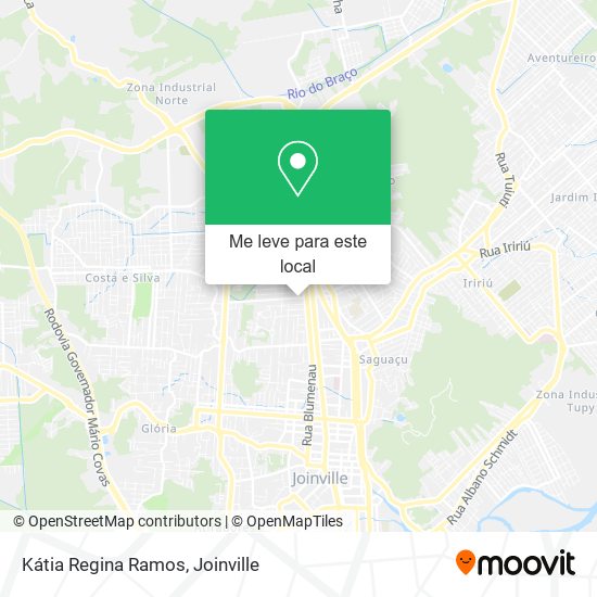 Kátia Regina Ramos mapa