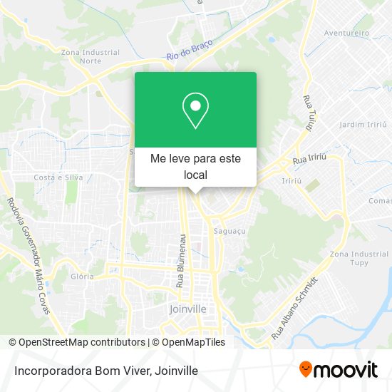 Incorporadora Bom Viver mapa