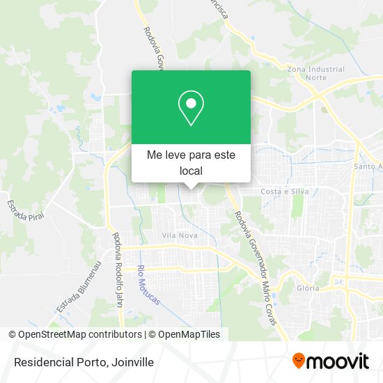Residencial Porto mapa
