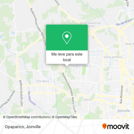 Opaparico mapa