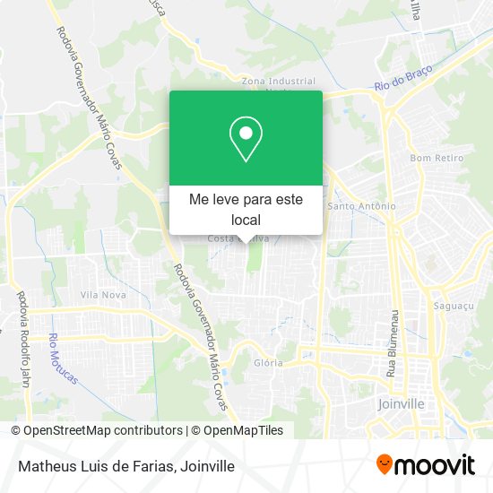 Matheus Luis de Farias mapa