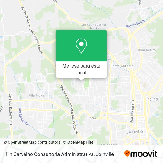 Hh Carvalho Consultoria Administrativa mapa