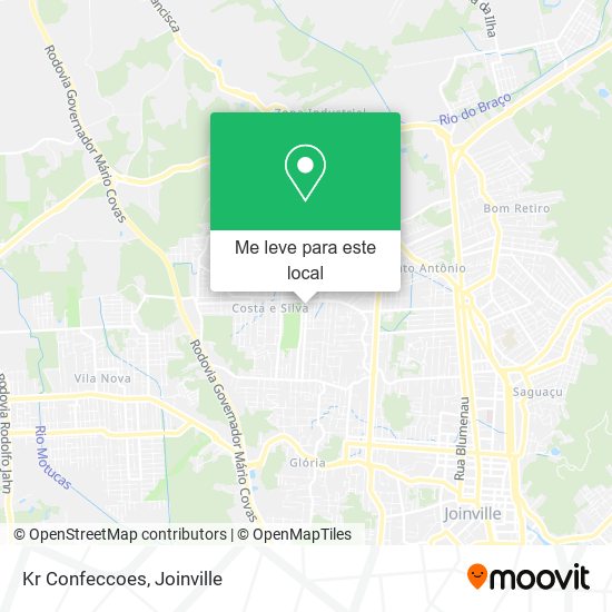 Kr Confeccoes mapa