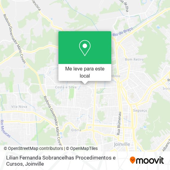 Lilian Fernanda Sobrancelhas Procedimentos e Cursos mapa
