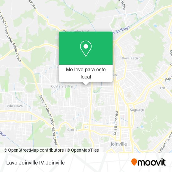 Lavo Joinville IV mapa