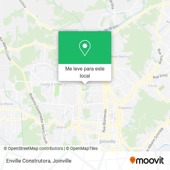 Enville Construtora mapa