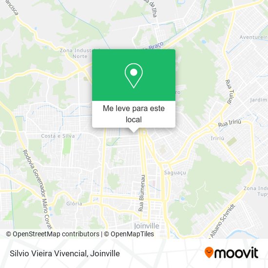Silvio Vieira Vivencial mapa