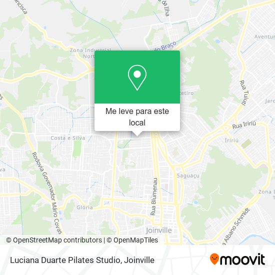 Luciana Duarte Pilates Studio mapa