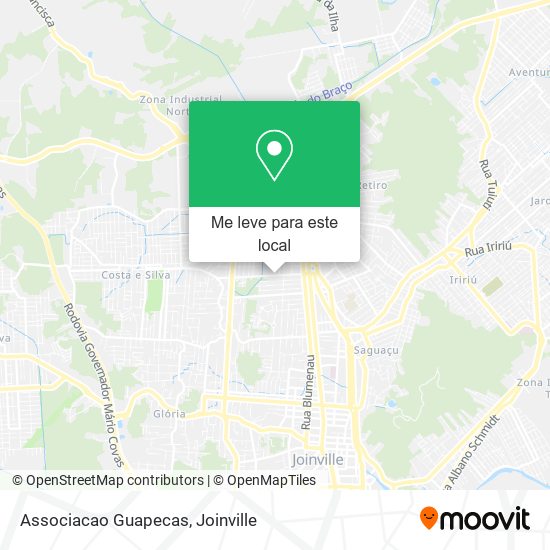 Associacao Guapecas mapa