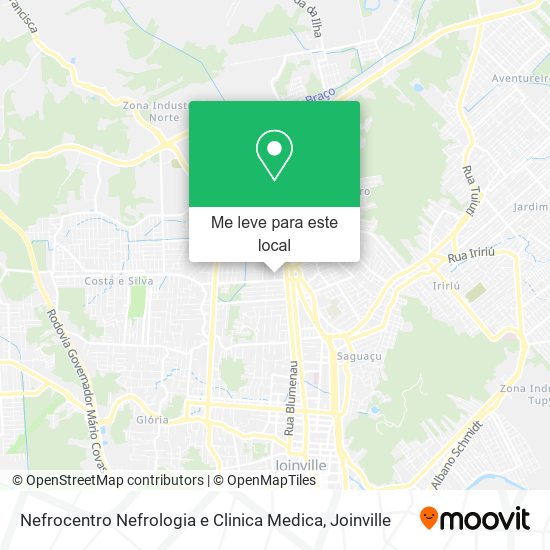 Nefrocentro Nefrologia e Clinica Medica mapa