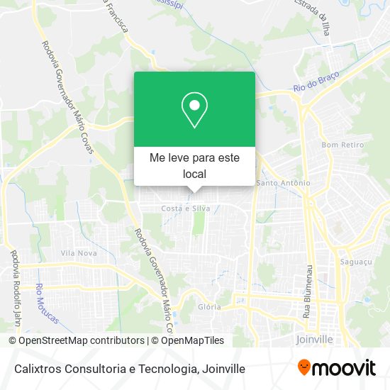 Calixtros Consultoria e Tecnologia mapa