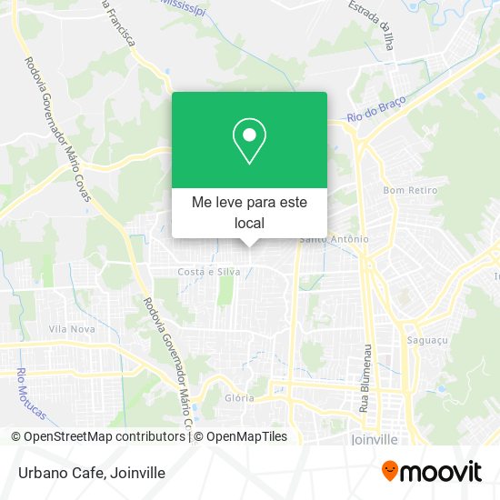 Urbano Cafe mapa