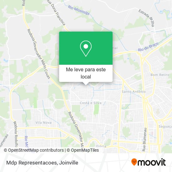 Mdp Representacoes mapa