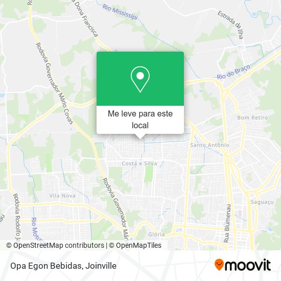 Opa Egon Bebidas mapa