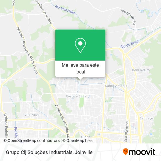 Grupo Cij Soluções Industriais mapa