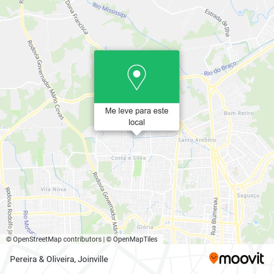 Pereira & Oliveira mapa