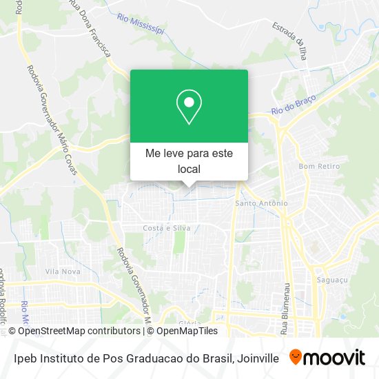Ipeb Instituto de Pos Graduacao do Brasil mapa