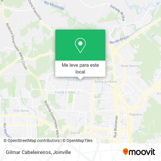 Gilmar Cabeleireiros mapa