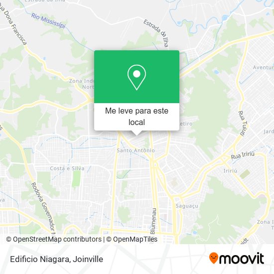 Edificio Niagara mapa