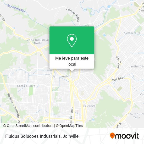 Fluidus Solucoes Industriais mapa