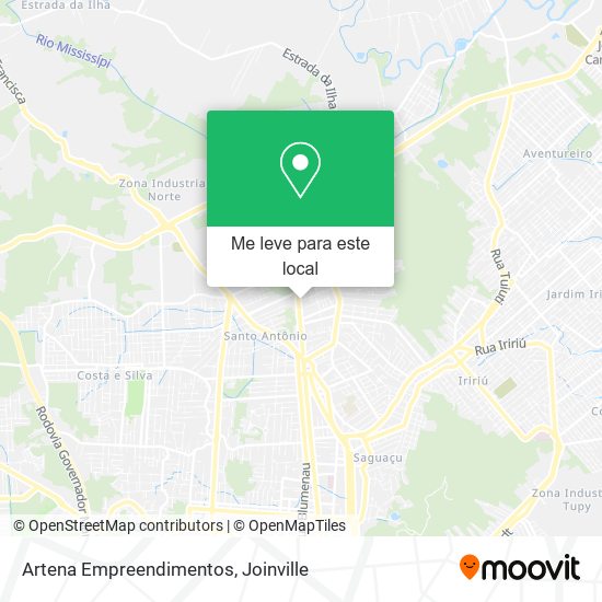 Artena Empreendimentos mapa