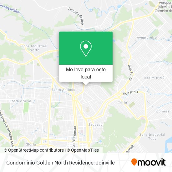 Condominio Golden North Residence mapa