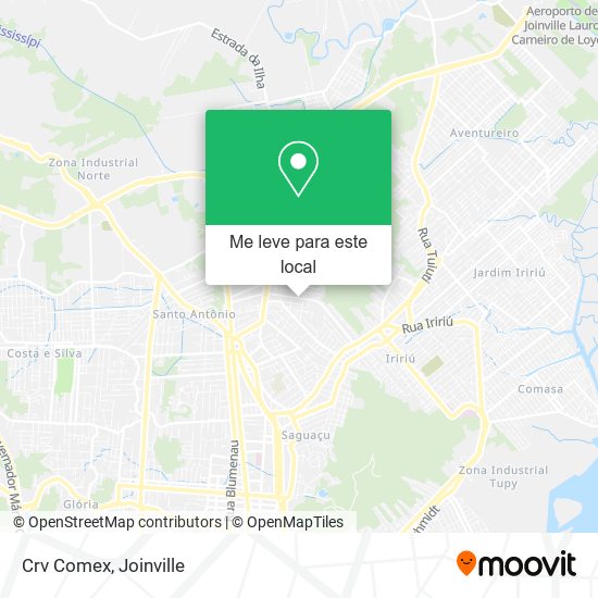 Crv Comex mapa