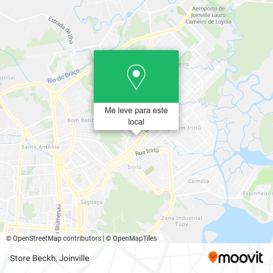 Store Beckh mapa