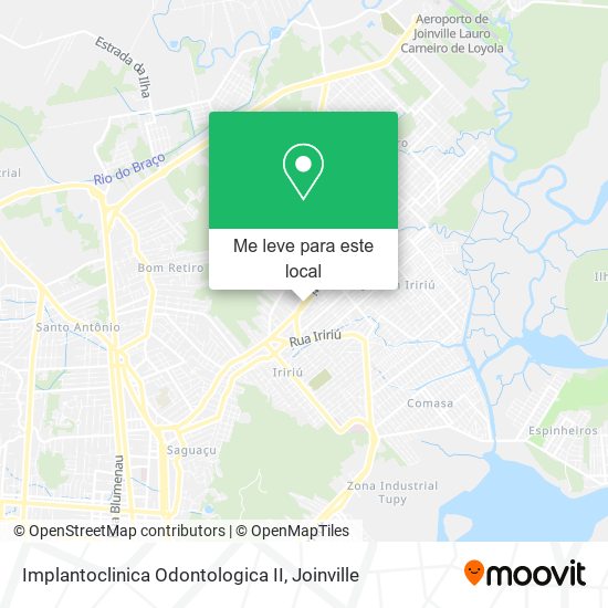 Implantoclinica Odontologica II mapa