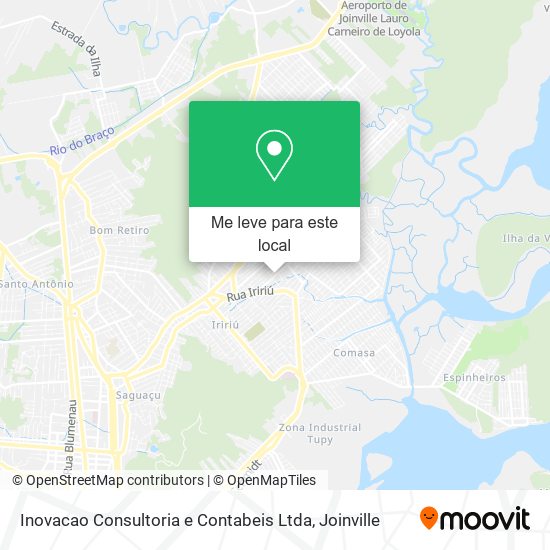 Inovacao Consultoria e Contabeis Ltda mapa