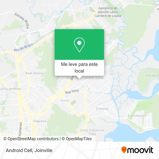 Android Cell mapa