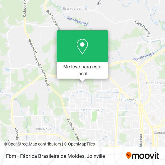 Fbm - Fábrica Brasileira de Moldes mapa