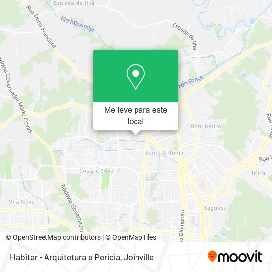 Habitar - Arquitetura e Pericia mapa