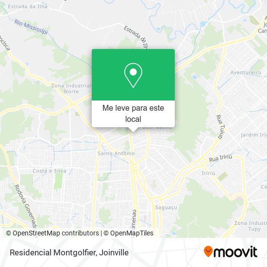 Residencial Montgolfier mapa