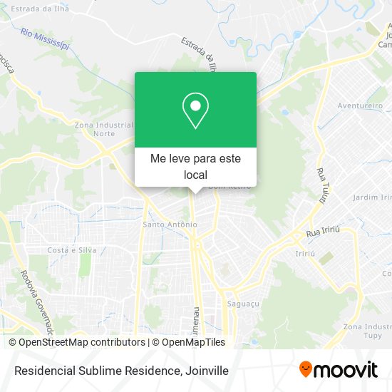 Residencial Sublime Residence mapa