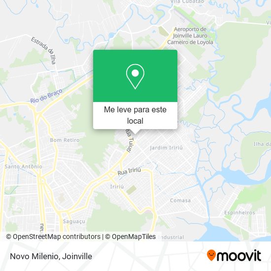 Novo Milenio mapa