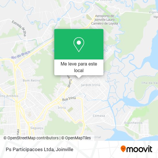 Ps Participacoes Ltda mapa