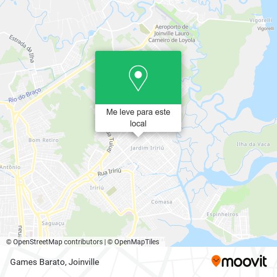 Games Barato mapa