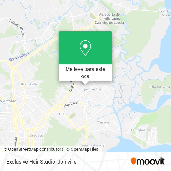 Exclusive Hair Studio mapa