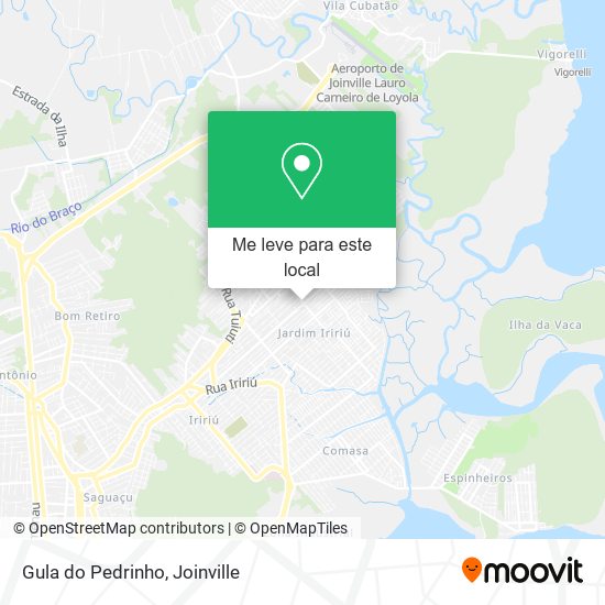 Gula do Pedrinho mapa