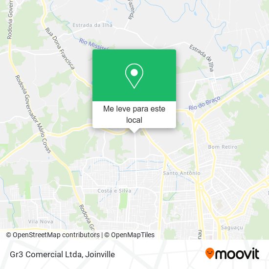 Gr3 Comercial Ltda mapa
